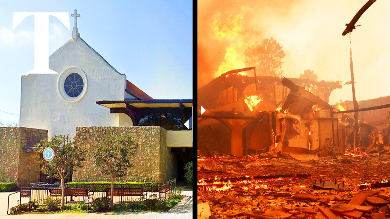 LA destruction: Before and after video shows wildfire devestation