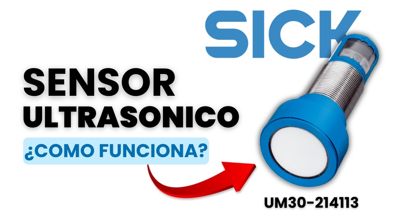 ¿COMO FUNCIONA un SENSOR ULTRASÓNICO en el sector industrial?