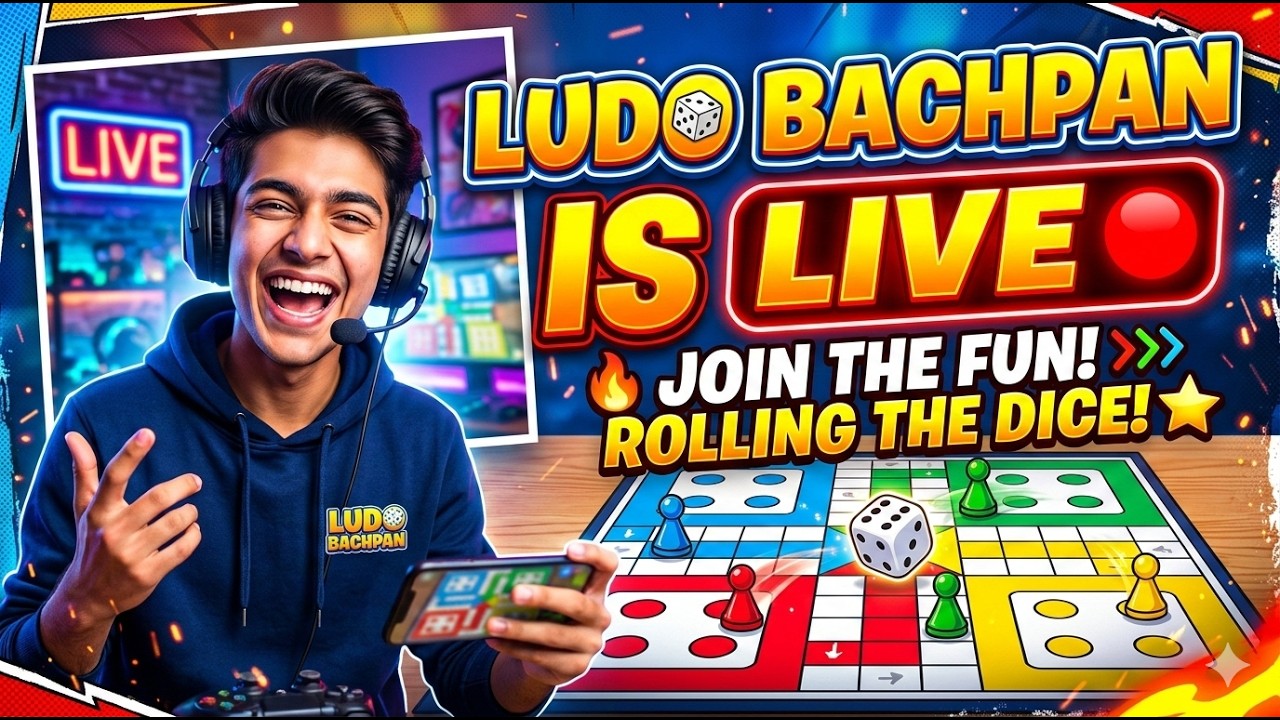 LIVE: LUDO BACHPAN – Can Anyone Beat Me? Join Now!  #ludobachpan #ludo