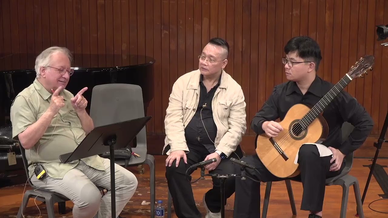 Guitar Masterclass with Alvaro Pierri | HU Yingjian 胡英健