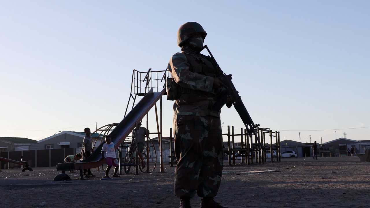 First day of joint army and police raids in Cape Town&rsquo;s crime hot spots