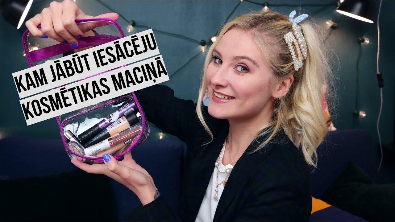 Kam jābūt iesācēja kosmētikas somiņā?