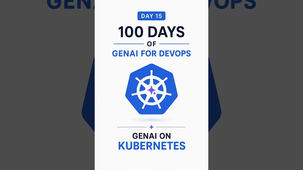 День 15: 100 дней генеративного ИИ для DevOps: GenAI в Kubernetes
