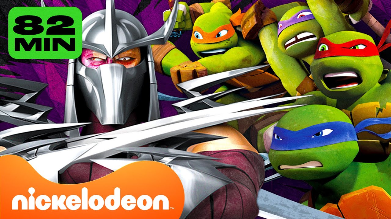 سلاحف النينجا | مغامرات شريدر لمدة 82 دقيقة متواصلة 👊 | Nickelodeon Arabia