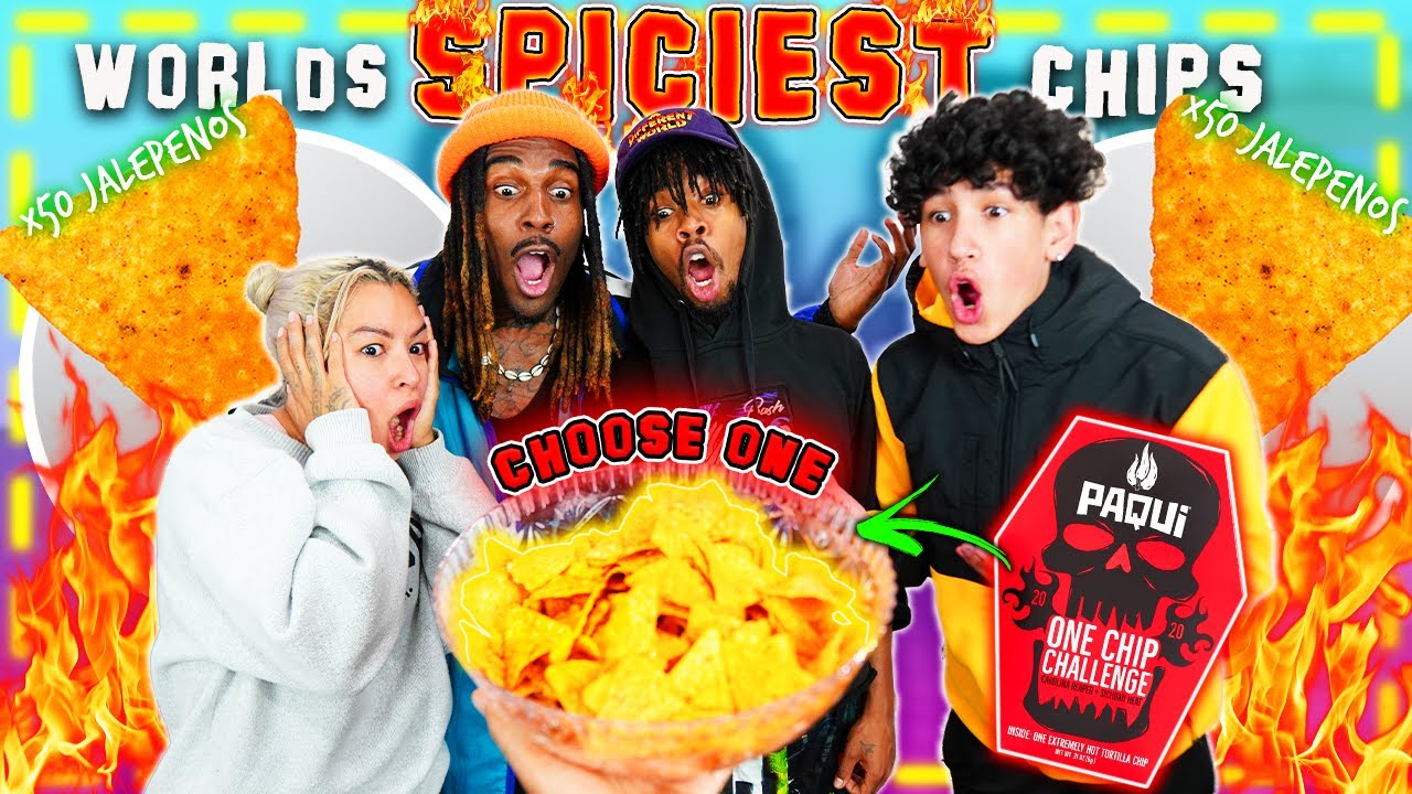 I HID THE *WORLDS SPICIEST* CHIP IN A BAG OF DORITOS! (INSANE) | The Family Project