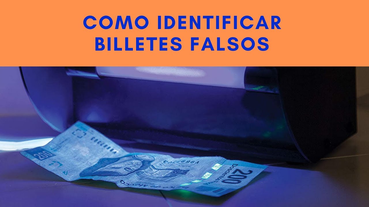 Tutorial: Como identificar billetes falsos con maquina detectora Volteck