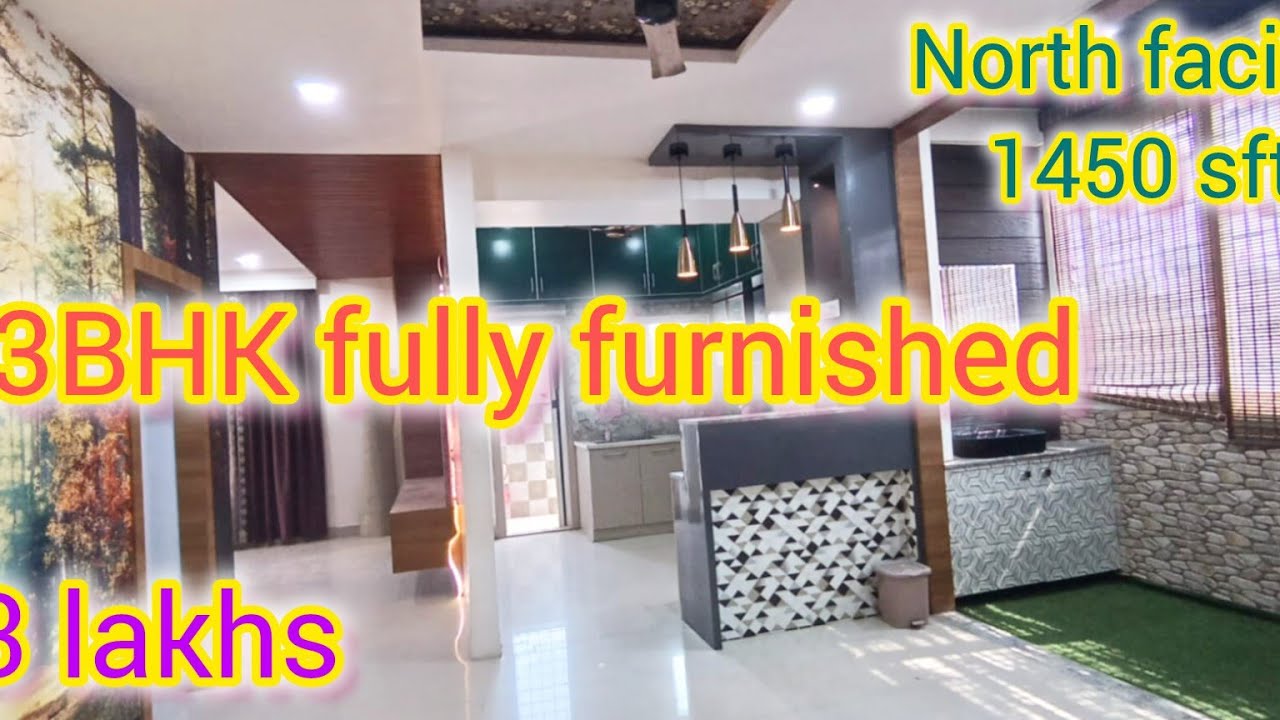 3BHK #fully furnished  #1450 SFT #UDS 40 sq yards #73 lakhs #Kukatpally #jntu metro 9381881381
