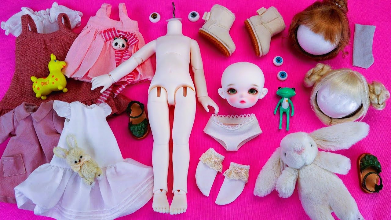 구관 루츠 허니21델프 봉봉 리뷰Ball Jointed Doll LUTS HONEY21 DELF BON BON Unboxing/Dolls Dress Up
