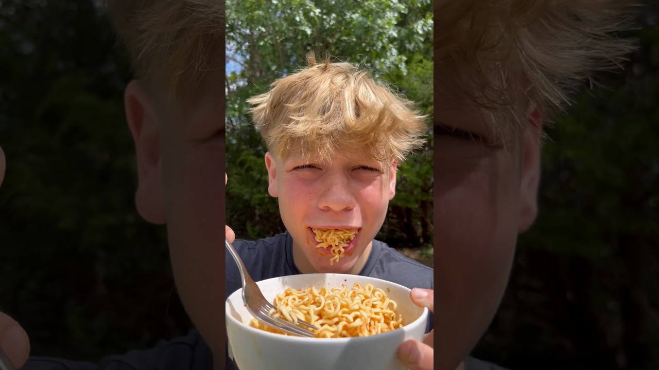 I ATE THE WORLDS SPICIEST RAMEN IT WAS SO&hellip;😳#shorts