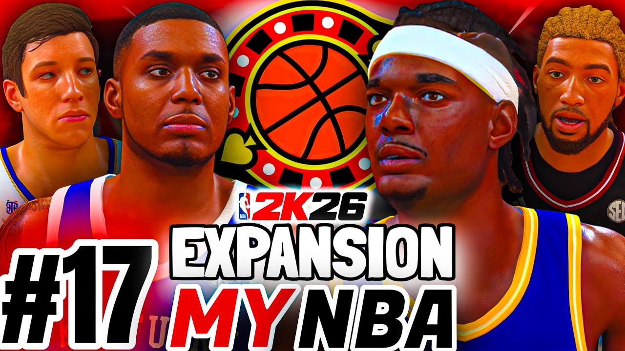У нас ПЕРВЫЙ ОБЩИЙ ВЫБОР на драфте НБА 2027 года! | NBA 2K26 High Rollers MyNBA Franchise | Эпизо...