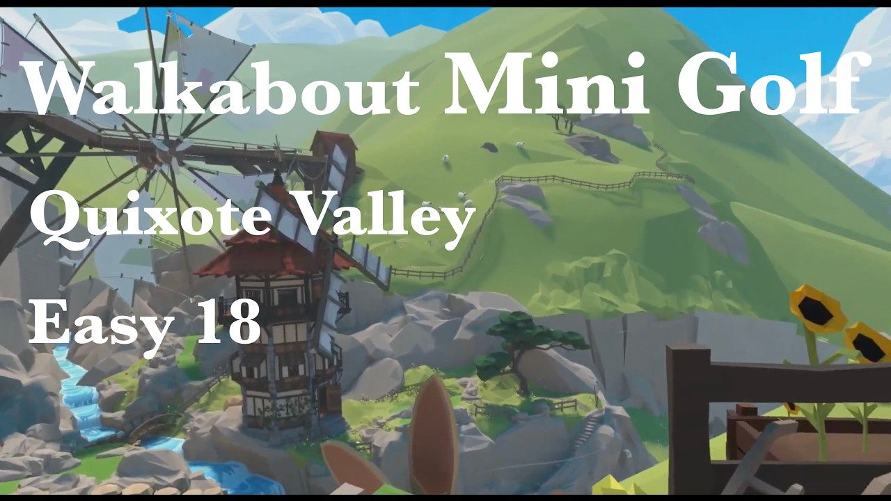 Walkabout Mini Golf: Quijote Valley -  Easy | Play Through