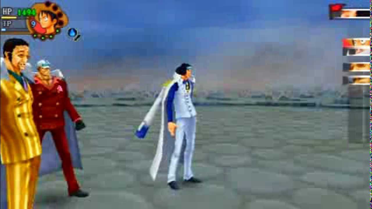 『PSP』 One Piece Romance Dawn - EP12 大将 Admiral Survival