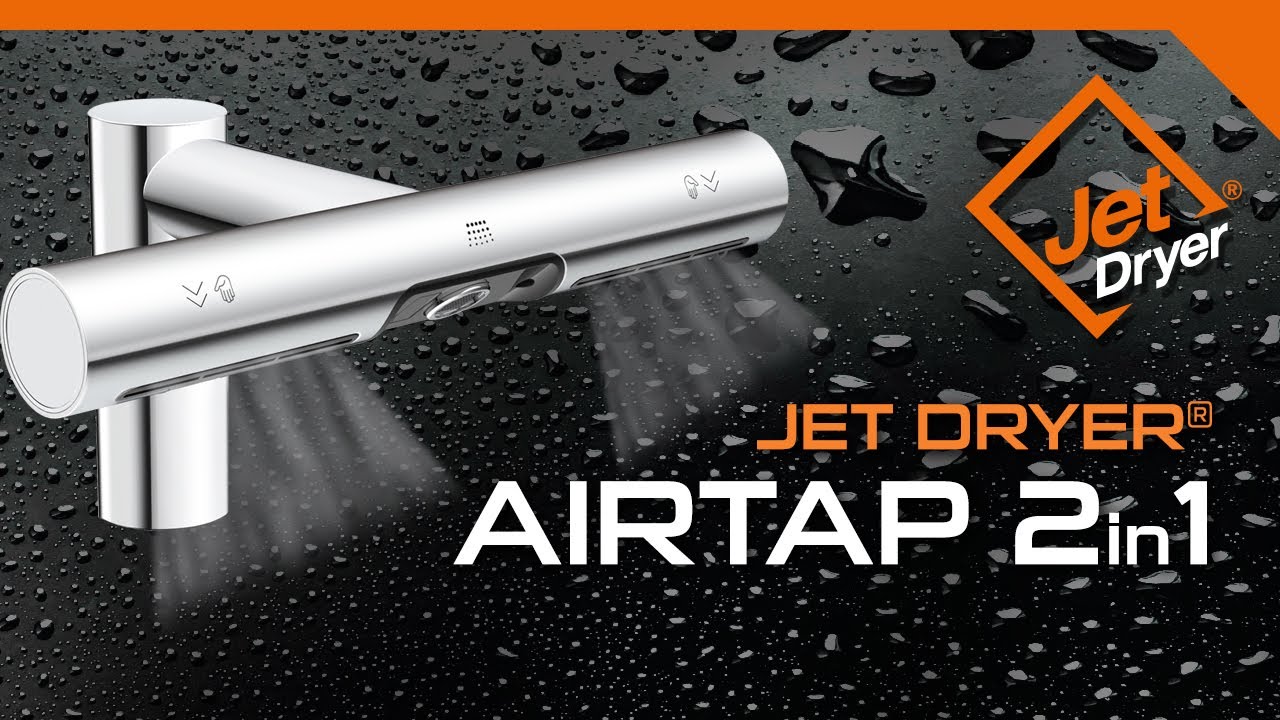 Tryskov&yacute; vysou&scaron;eč v baterii Jet Dryer AIRTAP - kulat&yacute;