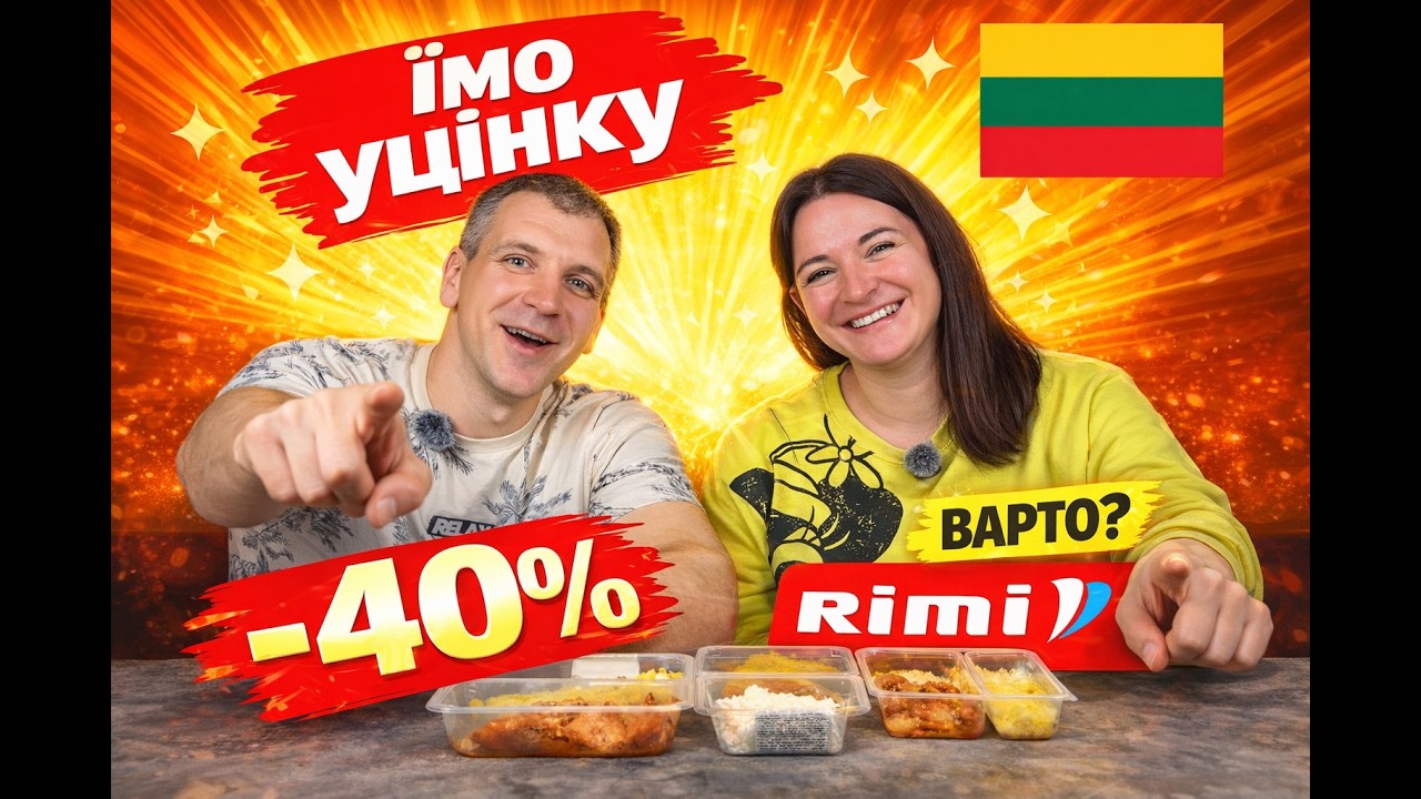 Їмо уцінку з Rimi (-40%) — це взагалі варто купувати? 🤯