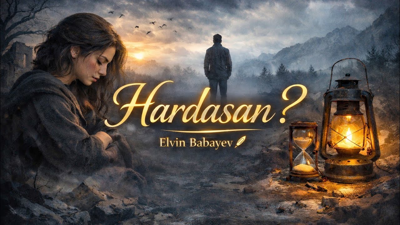 Hardasan? – Darıxan qəlblər üçün mahnı | Söz: Elvin Babayev, İfa: Suno AI