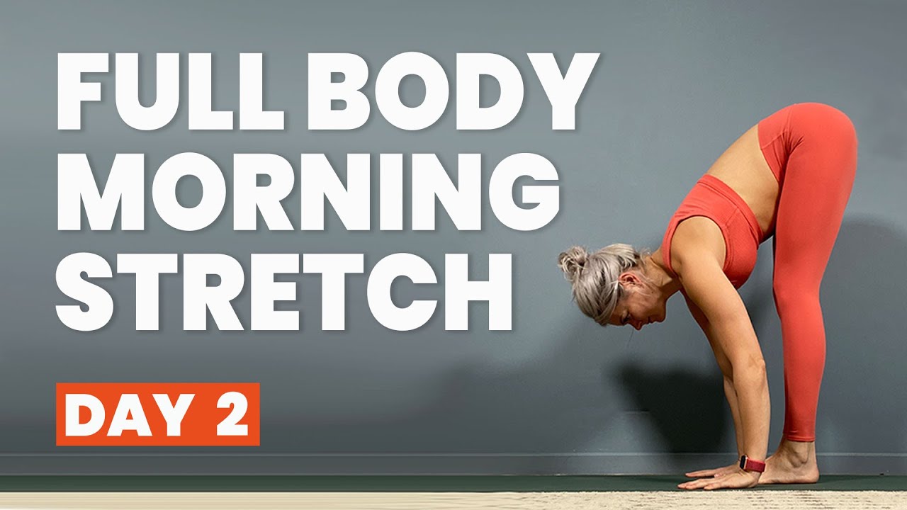 20 Minute Full Body Morning Yoga Stretch - 21 days of free live online yoga classes - (Day 2)