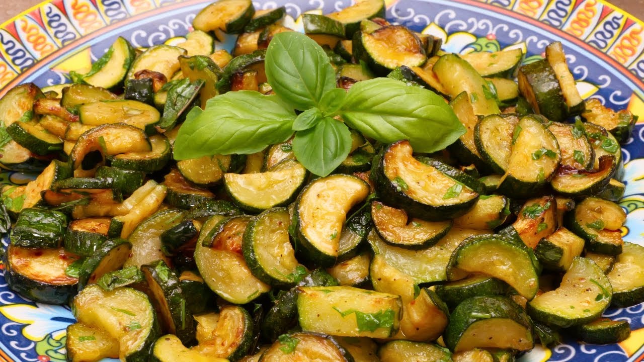 ZUCCHINE TRIFOLATE, contorno buonissimo per carne e pesce ma anche buonissime per farcire i panini