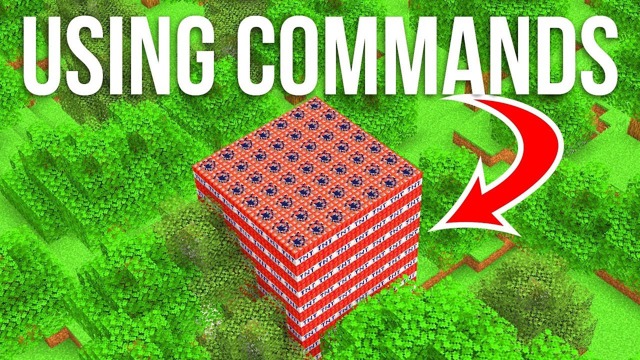 How to World Edit with Commands in Vanilla Minecraft!