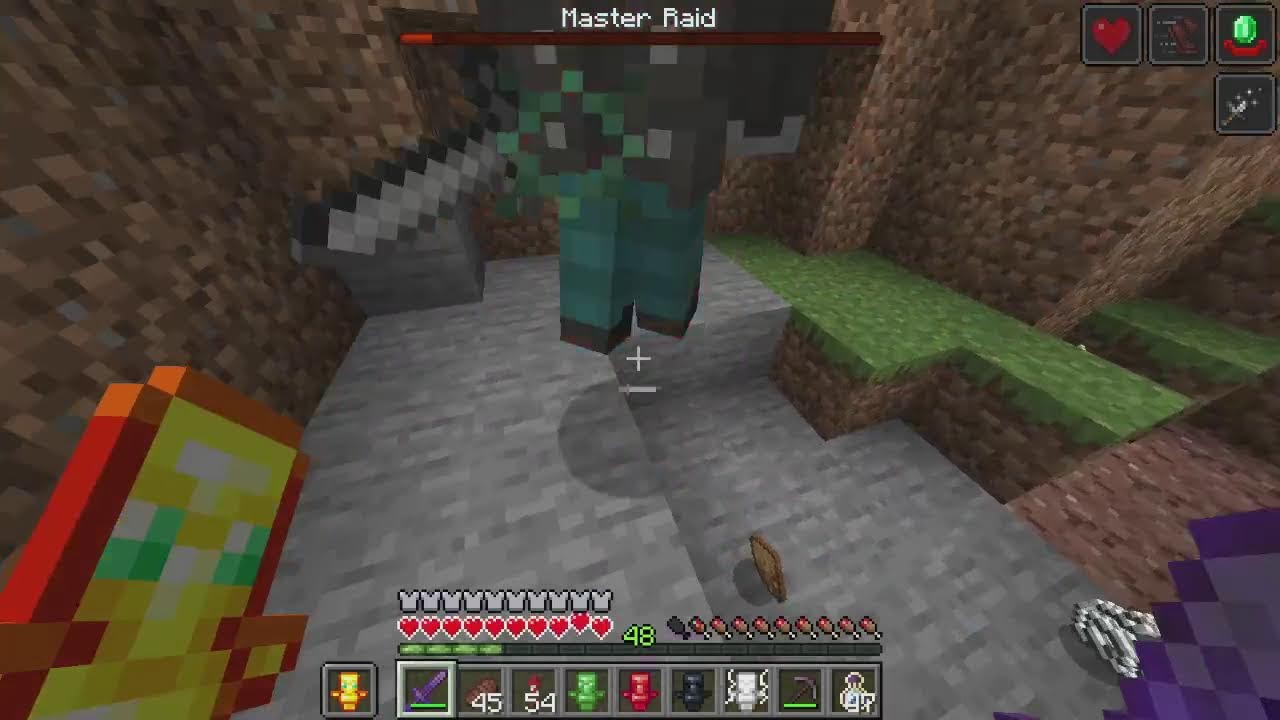 NEW Minecraft Raids SUPER DIFFICULT #minecraft