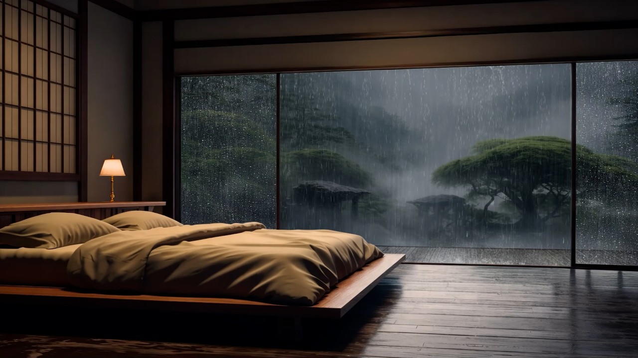 Deep Work Piano Music for Coding & Reading | Gentle Rain Background | Deepora Sounds