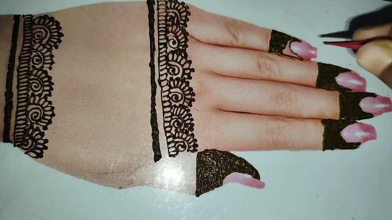 Mehndi Designs For Hands | Mehandi Design | New Stylish Mehndi Design | Back Hand Mehndi Desig