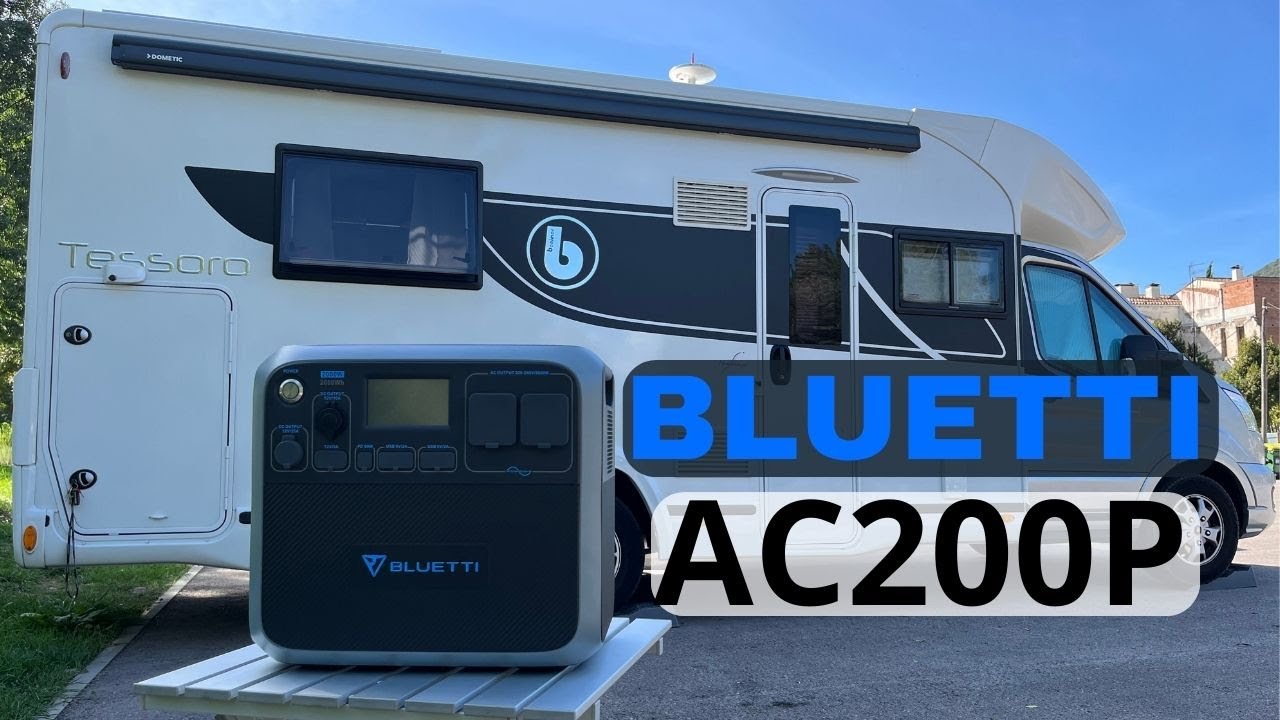 BLUETTI AC200P⚡️🔋. TODO DEPENDE DE ÉL. REVIEW Y PROBAMOS EL ACUMULADOR DE ENERGÍA