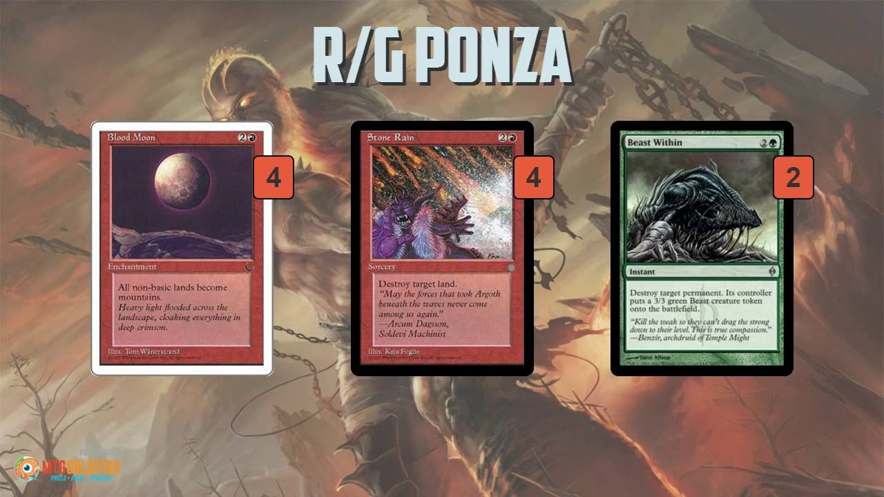 Instant Deck Tech: R/G Ponza (Modern)