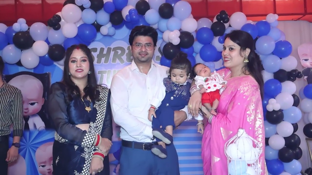 baby birthday party video