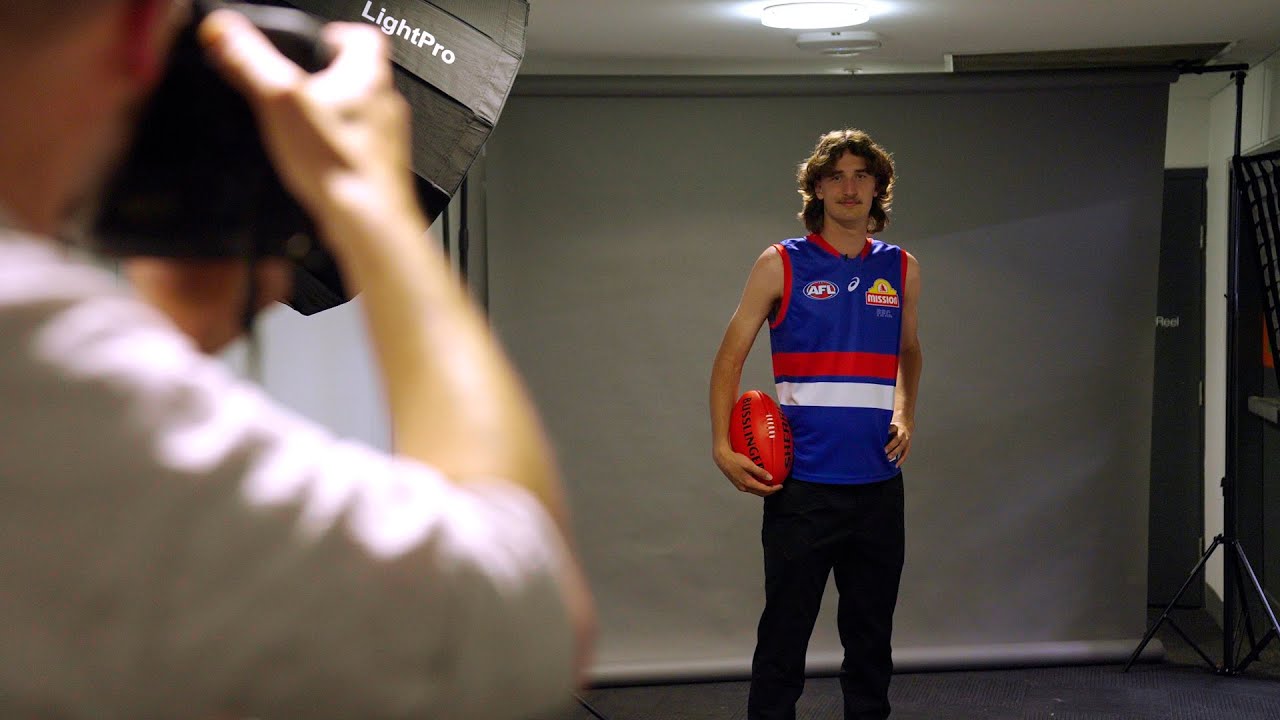 Pick 13 Jedd Busslinger Mic'd up on AFL Draft Night