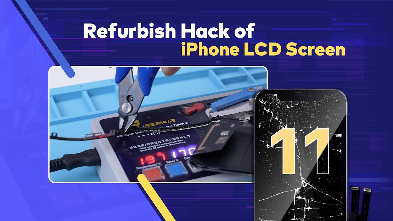 Лайфхак по восстановлению ЖК-экрана iPhone 11