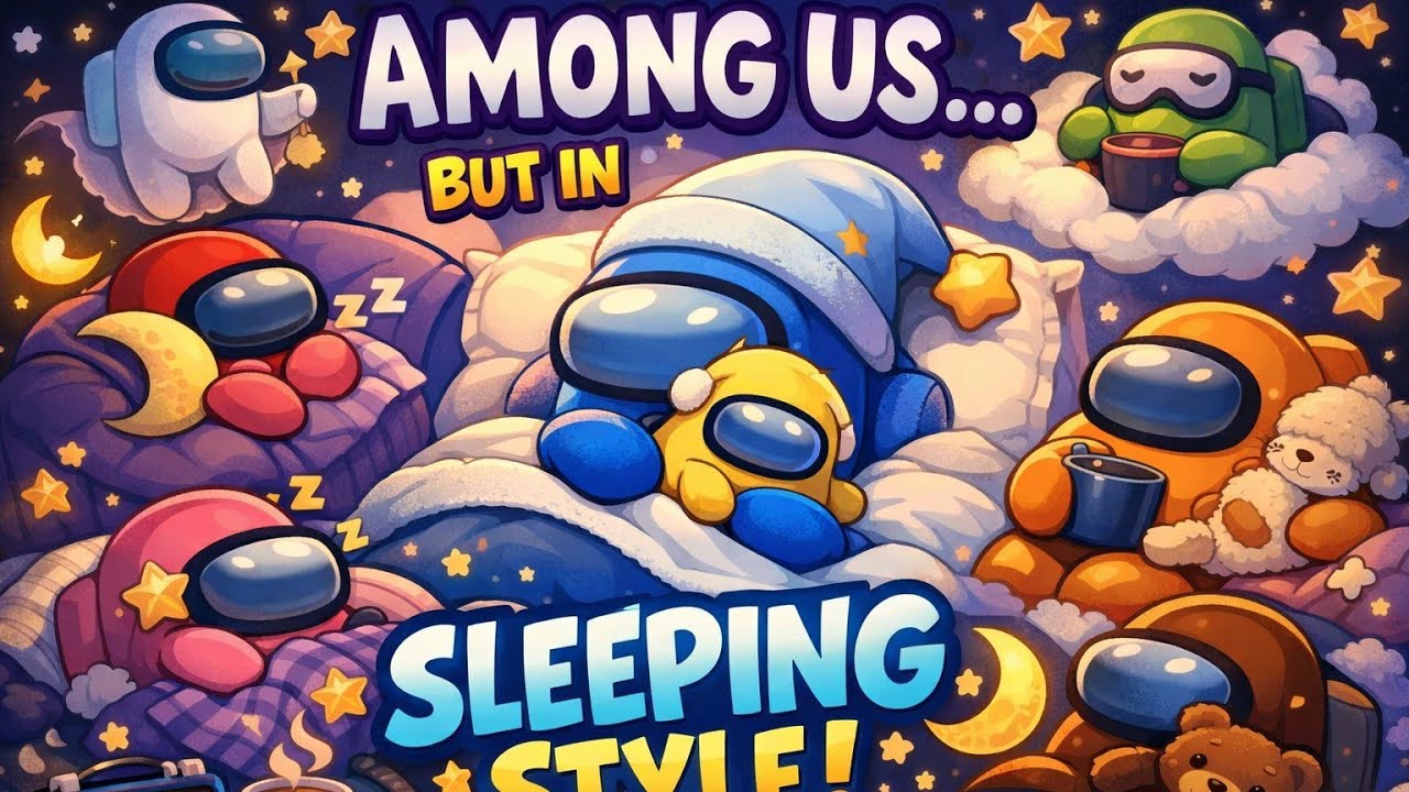 Playing Among Us in sleeping style#carryminati #yt #amongus