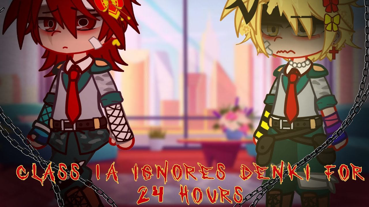 { ~Class 1a ignores Denki for 24 hours?!~ | Kirikami  (angst) }
