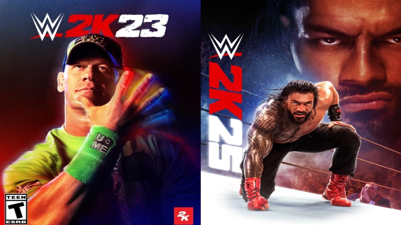 Сравнение выходов на ринг в WWE 2K23 и WWE 2K25