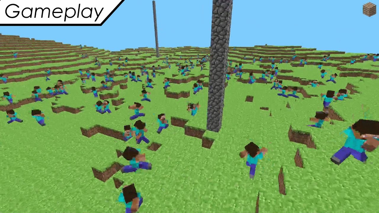 Minecraft Pre-Classic Versions - Gameplay