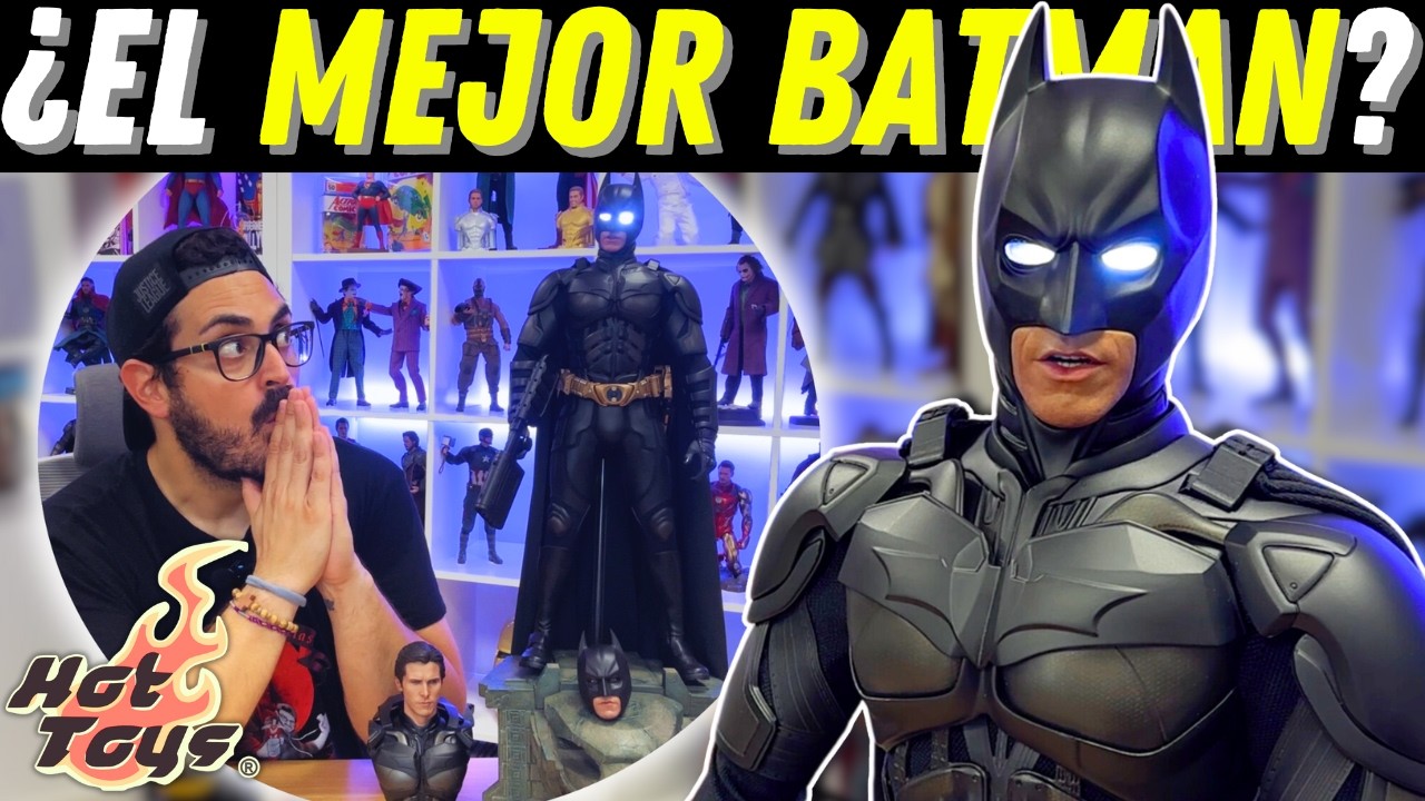 BATMAN 1/4 THE DARK KNIGHT 🔥 La HOT TOYS DEFINITIVA de BATMAN... ¿O NO? 🤔 Unboxing y Análisis