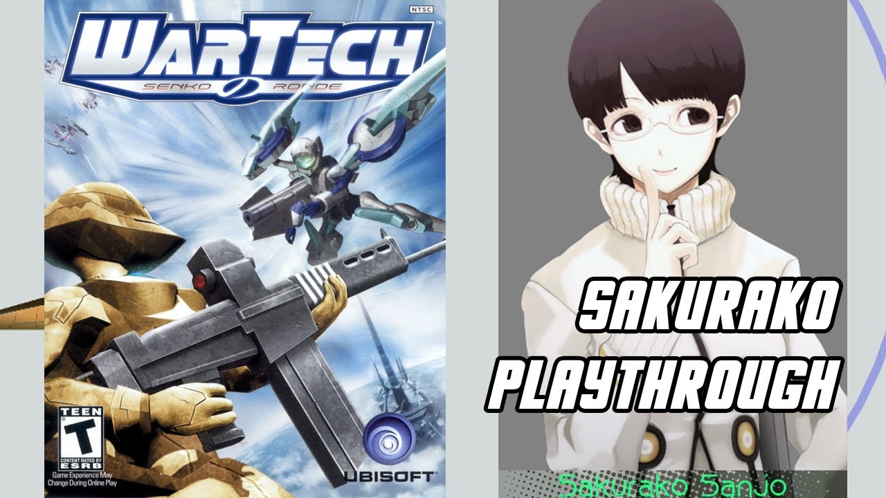 WarTech: Senko No Ronde - Sakurako Sanjo - Story Mode Walkthrough [HD]