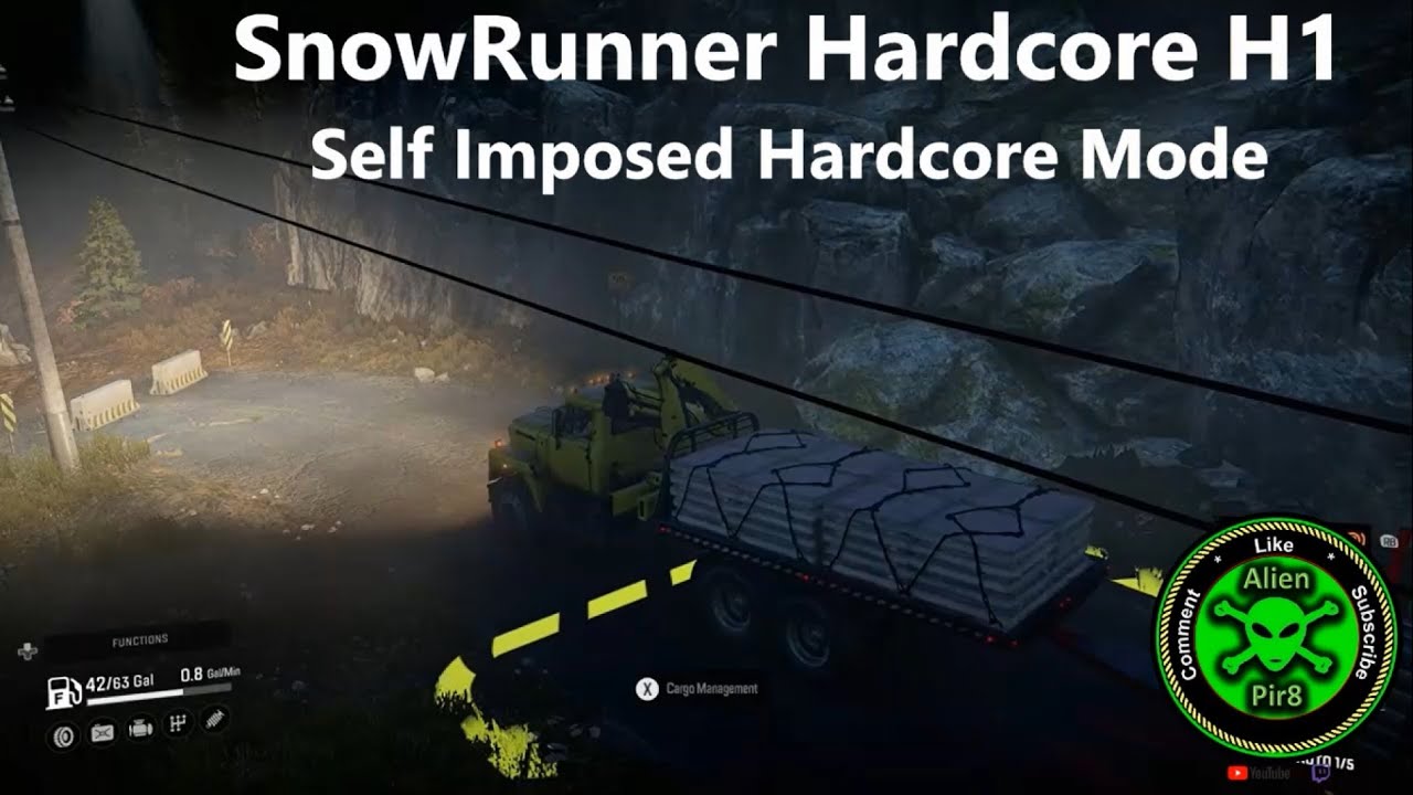 SnowRunner Hardcore H1   Self Imposed Hardcore Mode