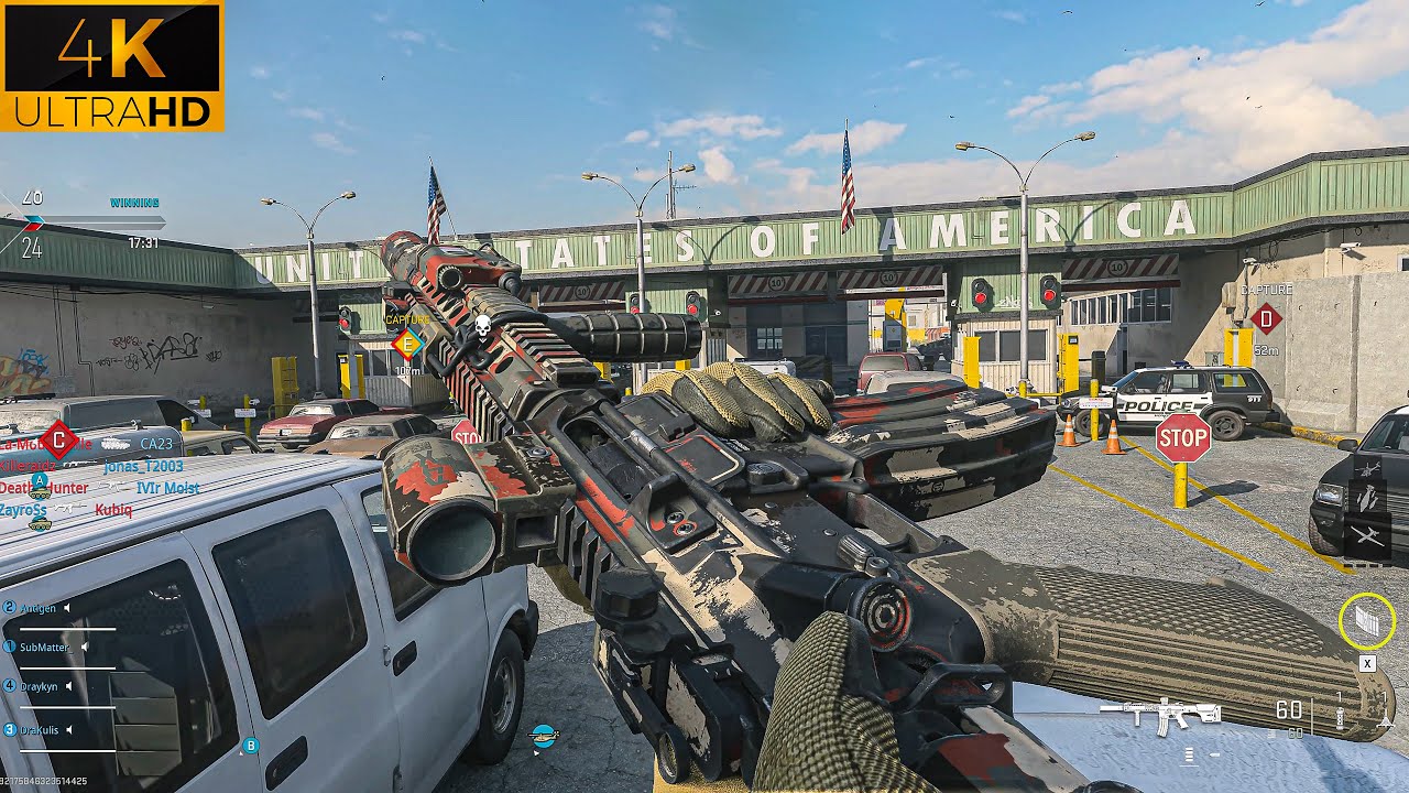 DEFCON 2 at Mexico / US Border｜Ground War｜Modern Warfare II｜4K