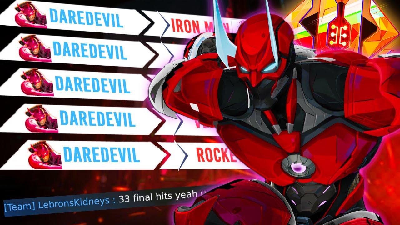 GETTING 51 ELIMS 33 FINALS with UI DAREDEVIL | Marvel Rivals
