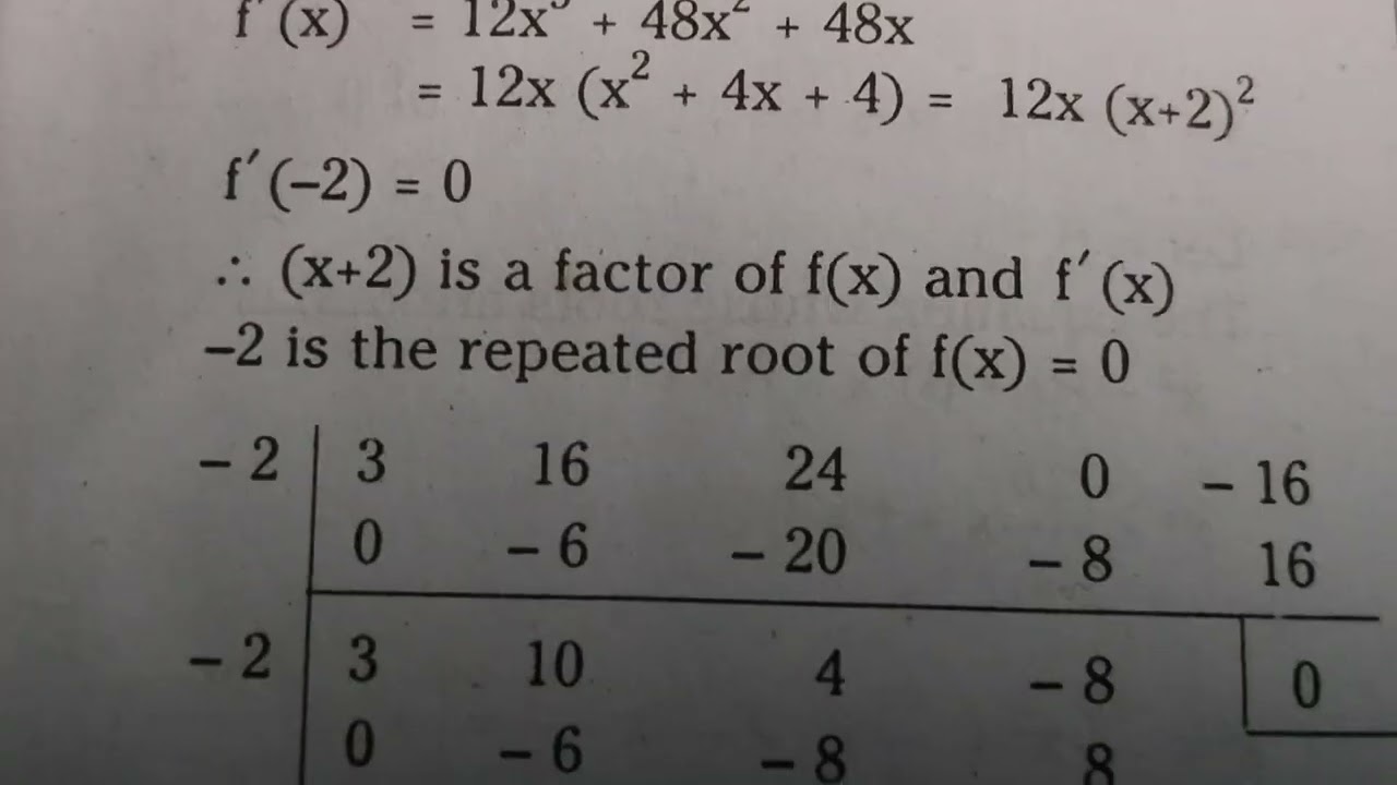 Find out roots 