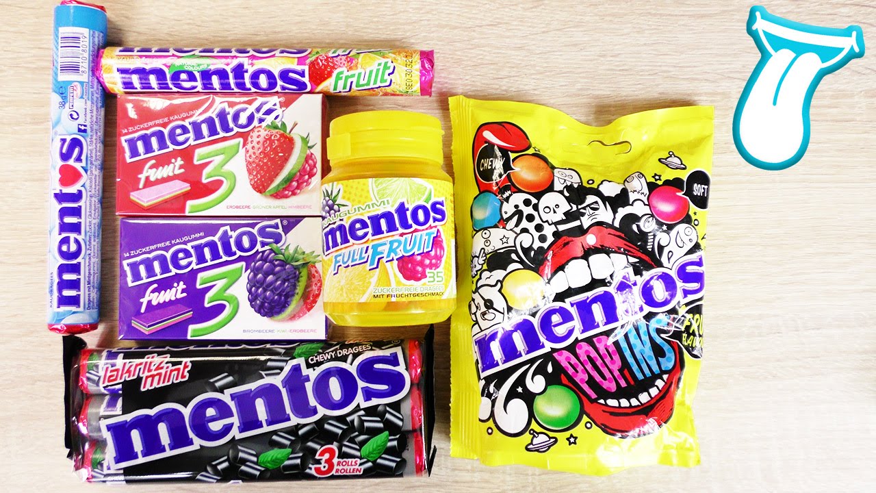 Ultimativer MENTOS Süßigkeiten Test - MIT HAMMER ZERSCHLAGEN (inkl.) - Candy Test