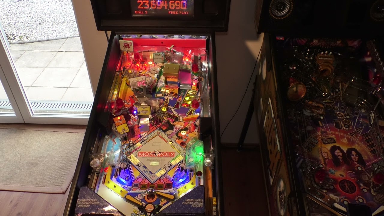 #91 Flipper Monopoly, Gameplay, Pinball Stern Automat