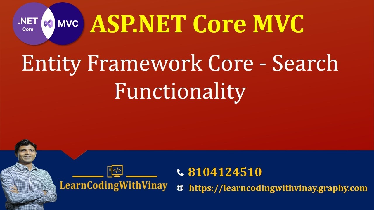 ASP.NET Core MVC - Search with Multiple Filters | Entity Framework Core