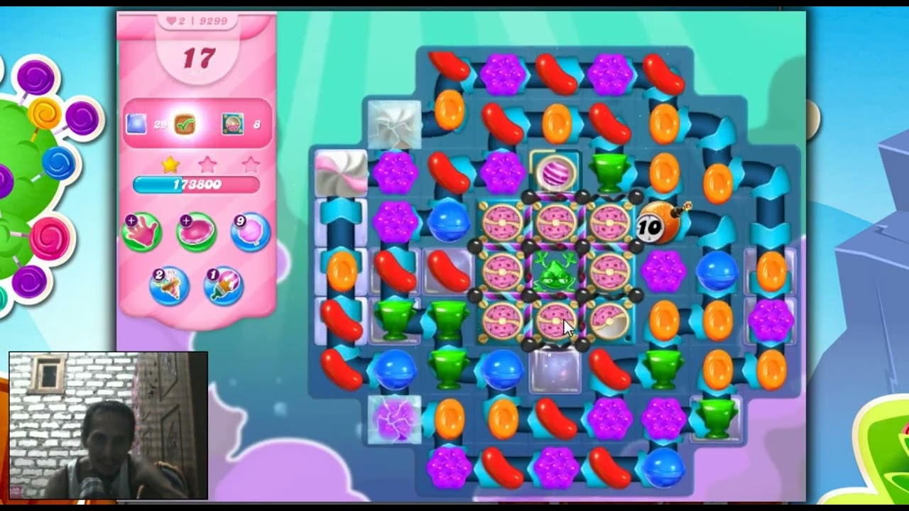 Candy Crush Saga Level 9299 - 2 Stars, 32 Moves Completed, No Boosters