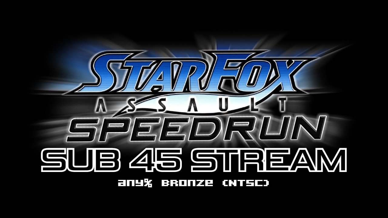 🔴 STAR FOX ASSAULT SPEED RUN ( Any% [ Bronze ] US version, sub 