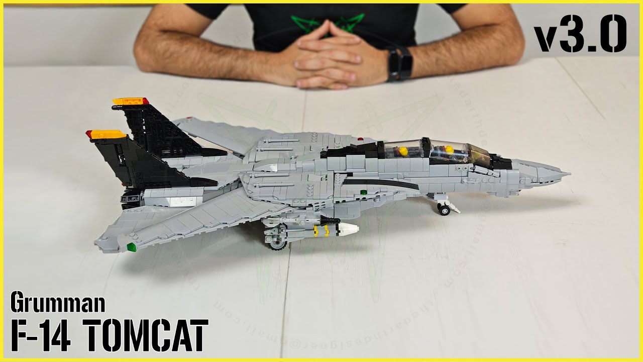 Best LEGO Top Gun F-14 TOMCAT at 