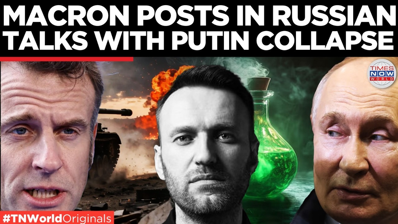ANOTHER U-TURN? Macron Accuses Kremlin Of Navalny Killing After Putin Talks | Times Now World