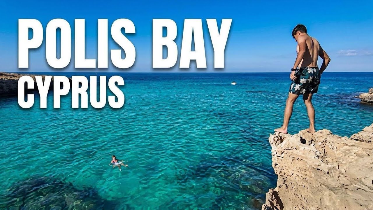 Polis Chrysochous Bay Tour Cyprus 4K 60FPS 