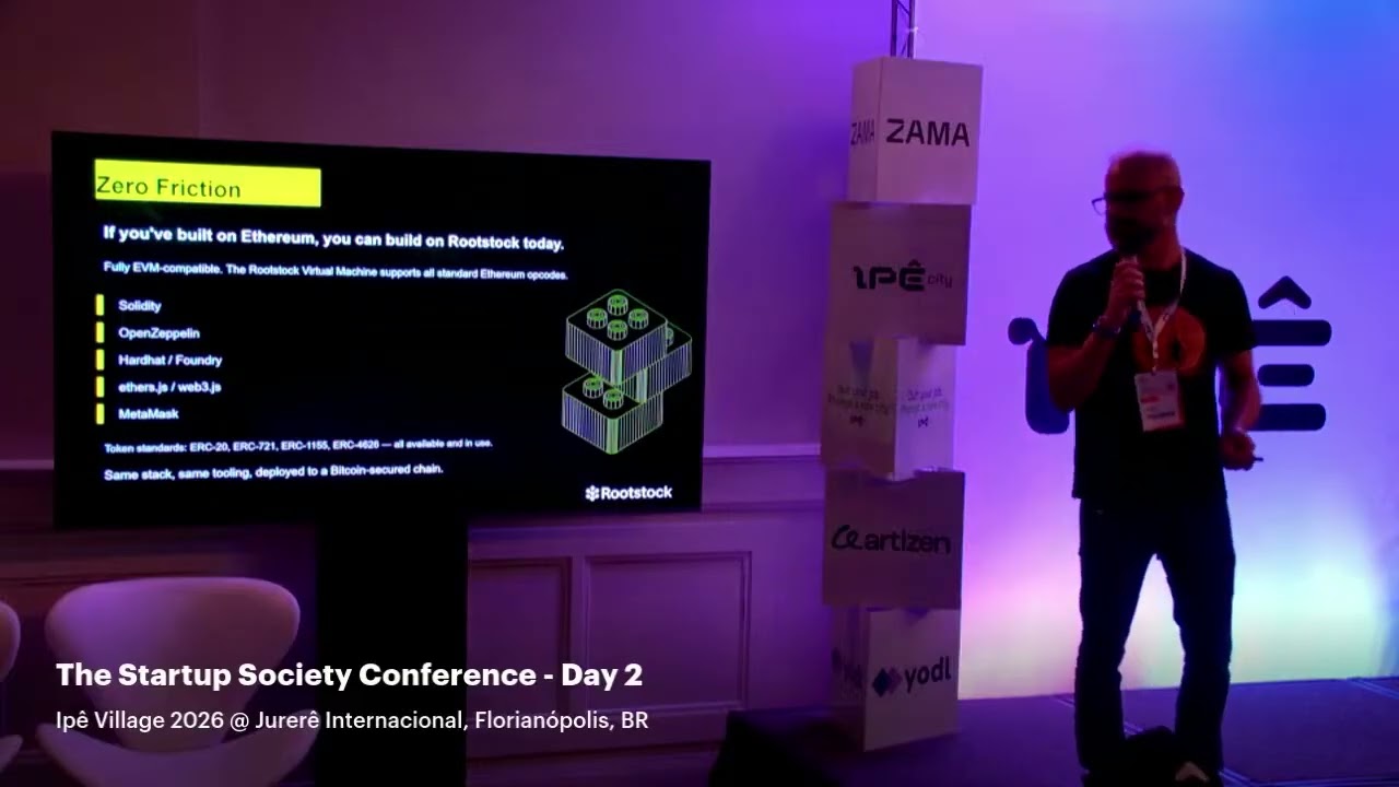 TALK: Guilherme Tondello, Rootstock | Startup Society Conference 2026 - Dia 2