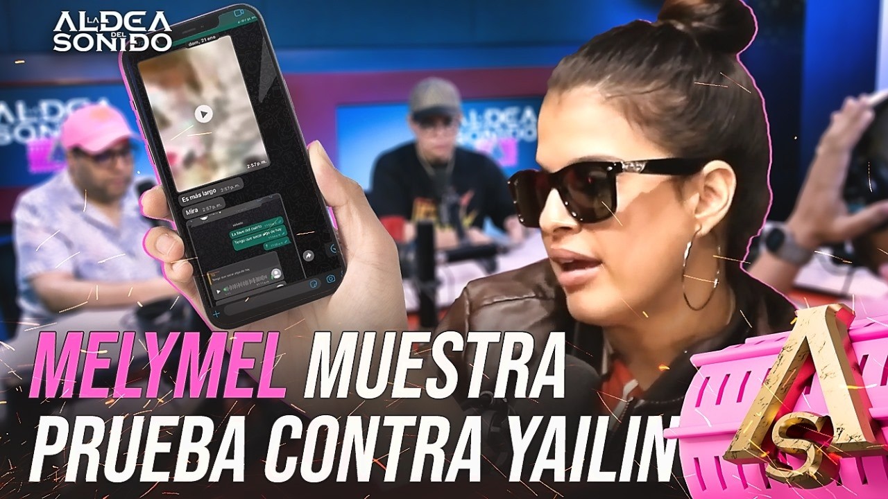 MELYMEL LLEGA FILTRANDO EL AUDIO DE CONVERSACIÓN CON YAILIN LA MÁS VIRAL